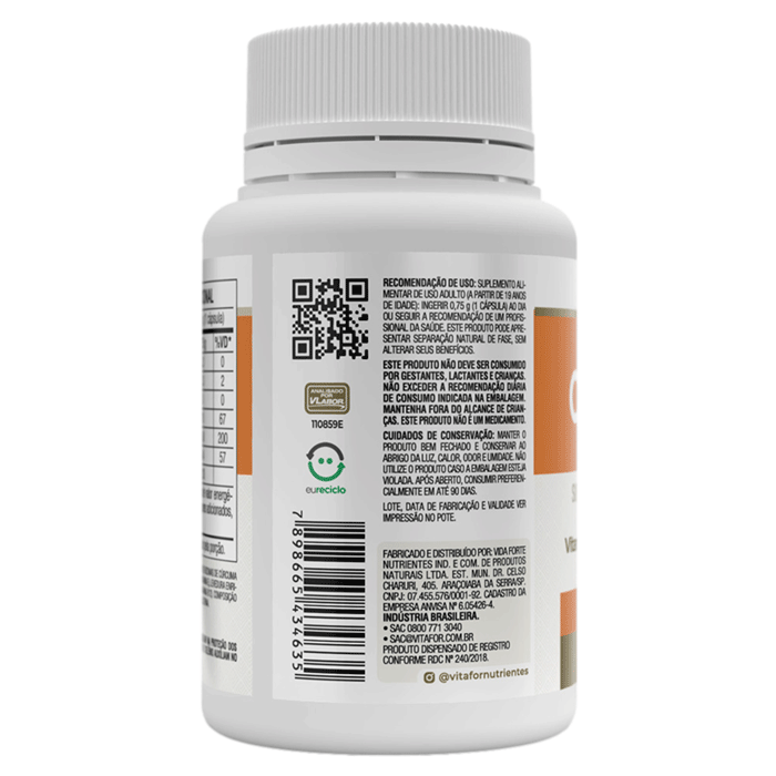 Encontraproduto.com.br - Curcuma Plus 60 Cápsulas Vitafor