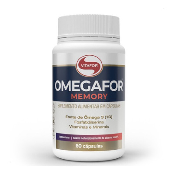 Omegafor Memory 60 Cápsulas Vitafor