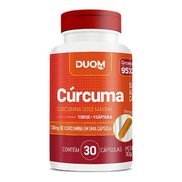Encontraproduto.com.br - Cúrcuma Dose Máxima C/30 Cápsulas - Duom
