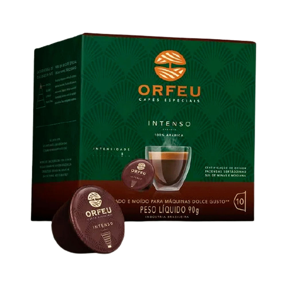 Encontraproduto.com.br - Cápsulas compatíveis Dolce Gusto®* Intenso 10 un