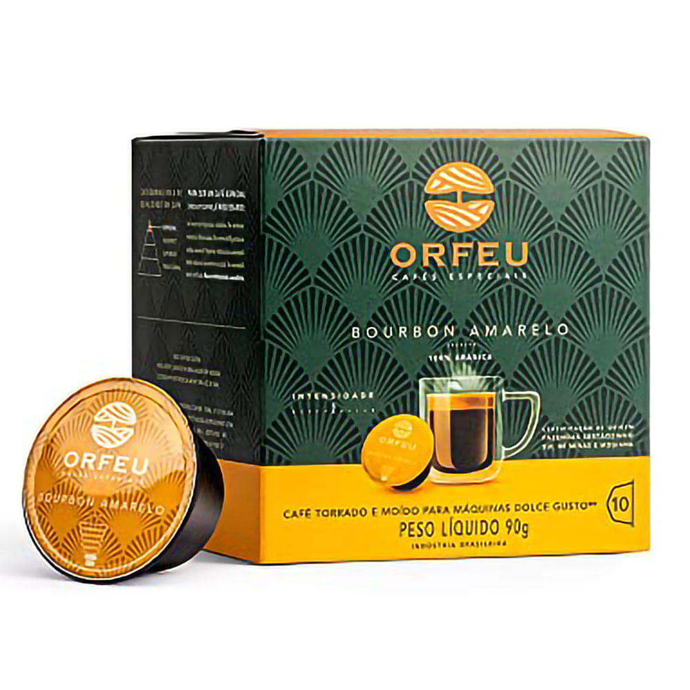 Encontraproduto.com.br - Cápsulas compatíveis Dolce Gusto®* Bourbon Amarelo 10 un