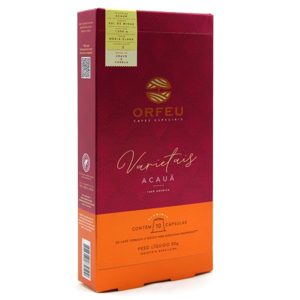 Encontraproduto.com.br - Cafe Orfeu Capsula Acaua C/10 Un