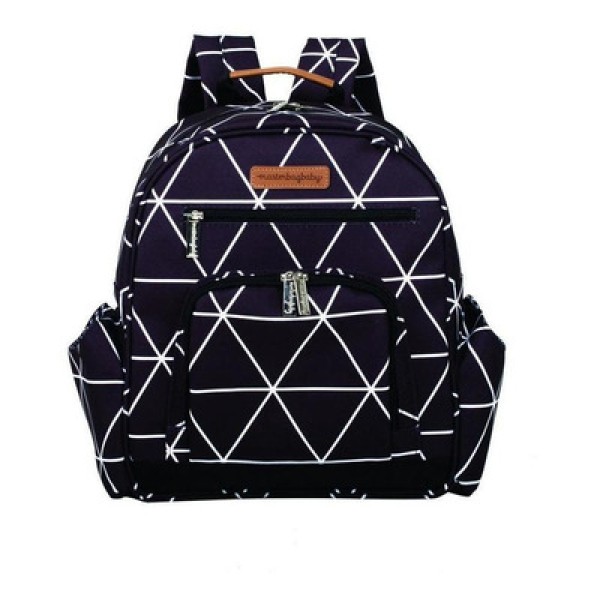 Mochila de Maternidade MasterBag Noah Manhattan Preto