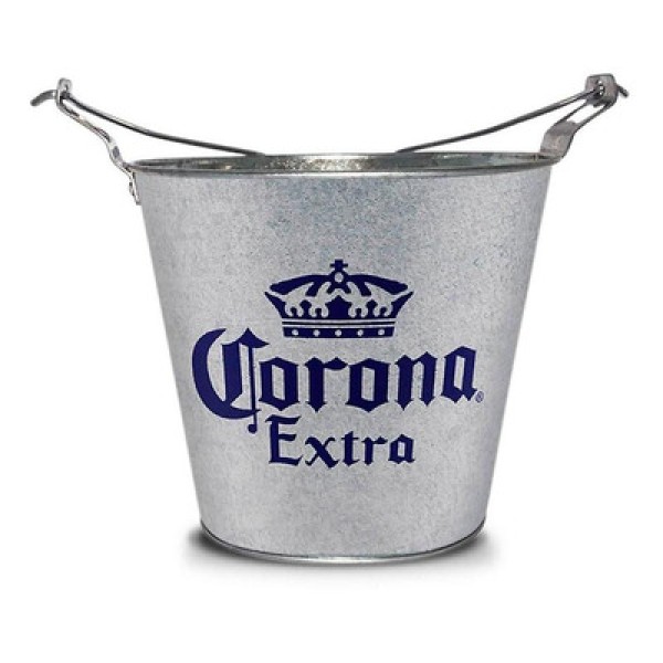 Encontraproduto.com.br - Balde de Zinco ALUMIART Corona Extra