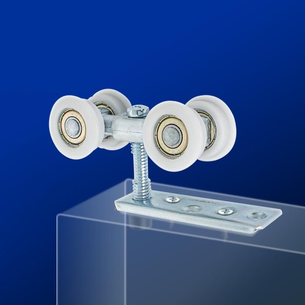 Encontraproduto.com.br - Roldana Banda Rodinato 4R 40Kg Kit com 2 Unidades