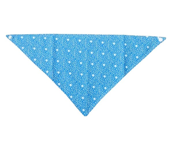 Encontraproduto.com.br - Babador Bebê Bandana Estrelas Azul