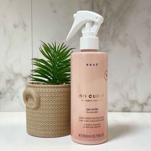 Encontraproduto.com.br - Brae Go Curly Cachos E Crespos Day After Condicionante 260ml