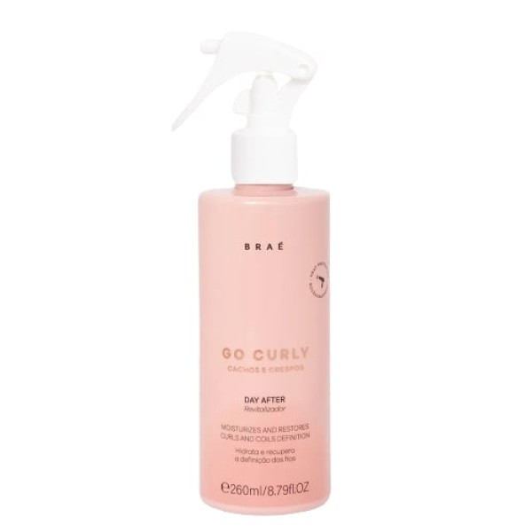 Encontraproduto.com.br - Brae Go Curly Cachos E Crespos Day After Condicionante 260ml