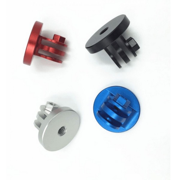 Encontraproduto.com.br - Adaptador Tripé em Alumínio para Câmeras GoPro e Similares