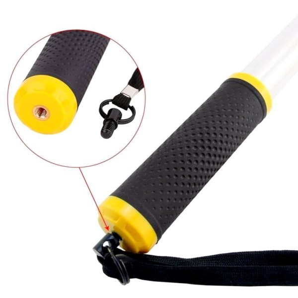 Encontraproduto.com.br - Bastão Flutuante Retrátil Prova Dágua 60cm para GoPro e Similares