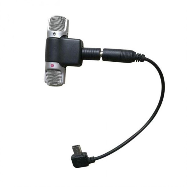 Encontraproduto.com.br - Microfone Externo + Cabo Adaptador e Adesivo GoPro Hero 3,3+,4