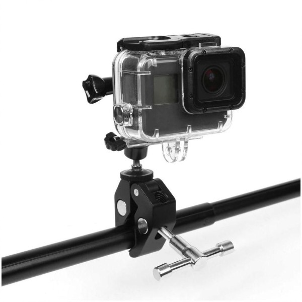 Encontraproduto.com.br - Garra Suporte De Montagem Braço Mágico Magic Arm Clamp