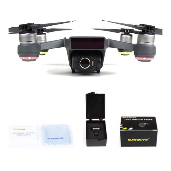 Encontraproduto.com.br - Filtro De Lente Nd16 Para Câmera Do Drone Dji Spark