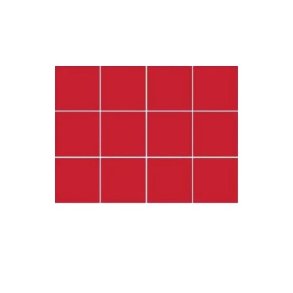 Encontraproduto.com.br - Pastilha 10x10 Vermelho Cx1.95 Strufaldi