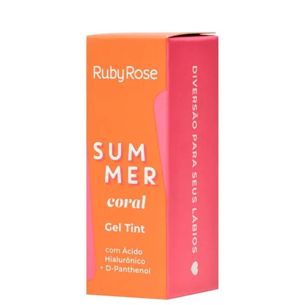 Encontraproduto.com.br - Lip Tint Ruby Rose Gel Tint Hb555 Summer