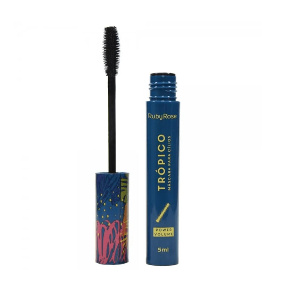 Encontraproduto.com.br - Máscara Para Cílios Trópico Power Volume Ruby Rose