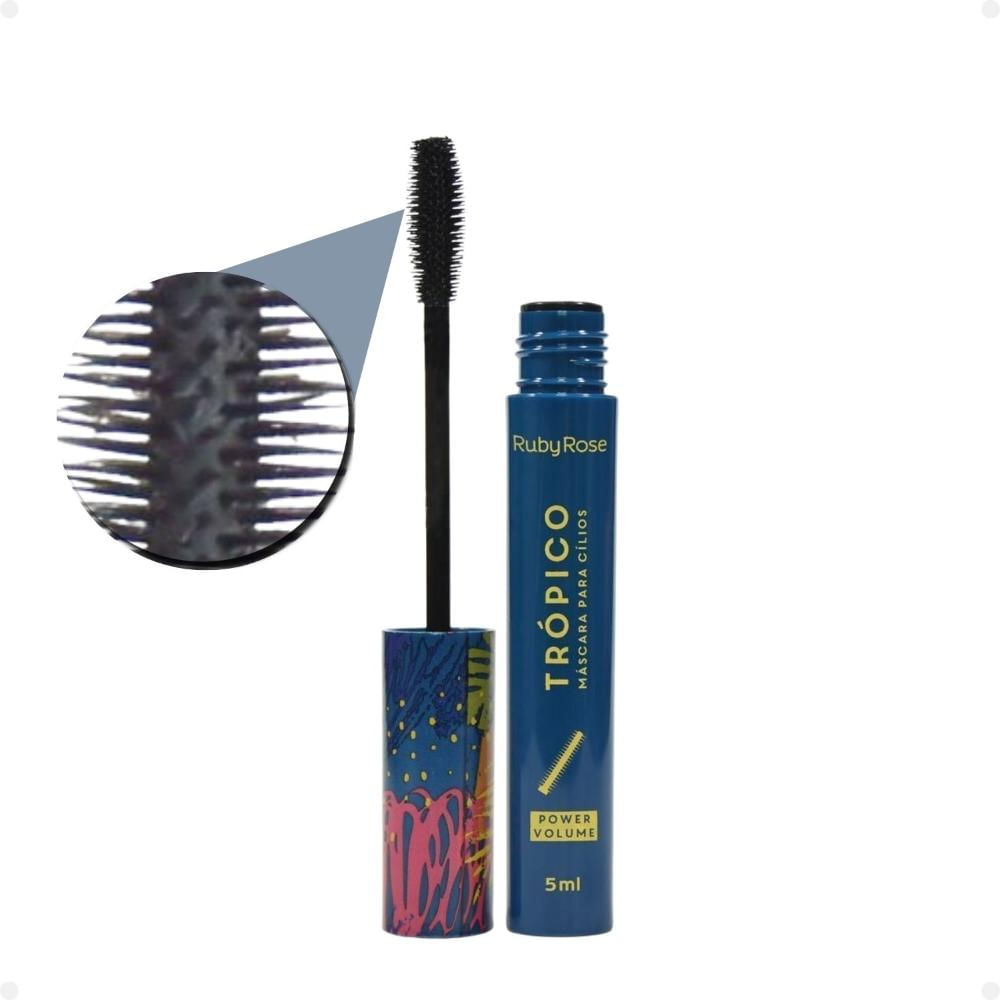 Encontraproduto.com.br - Máscara Para Cílios Trópico Power Volume Ruby Rose