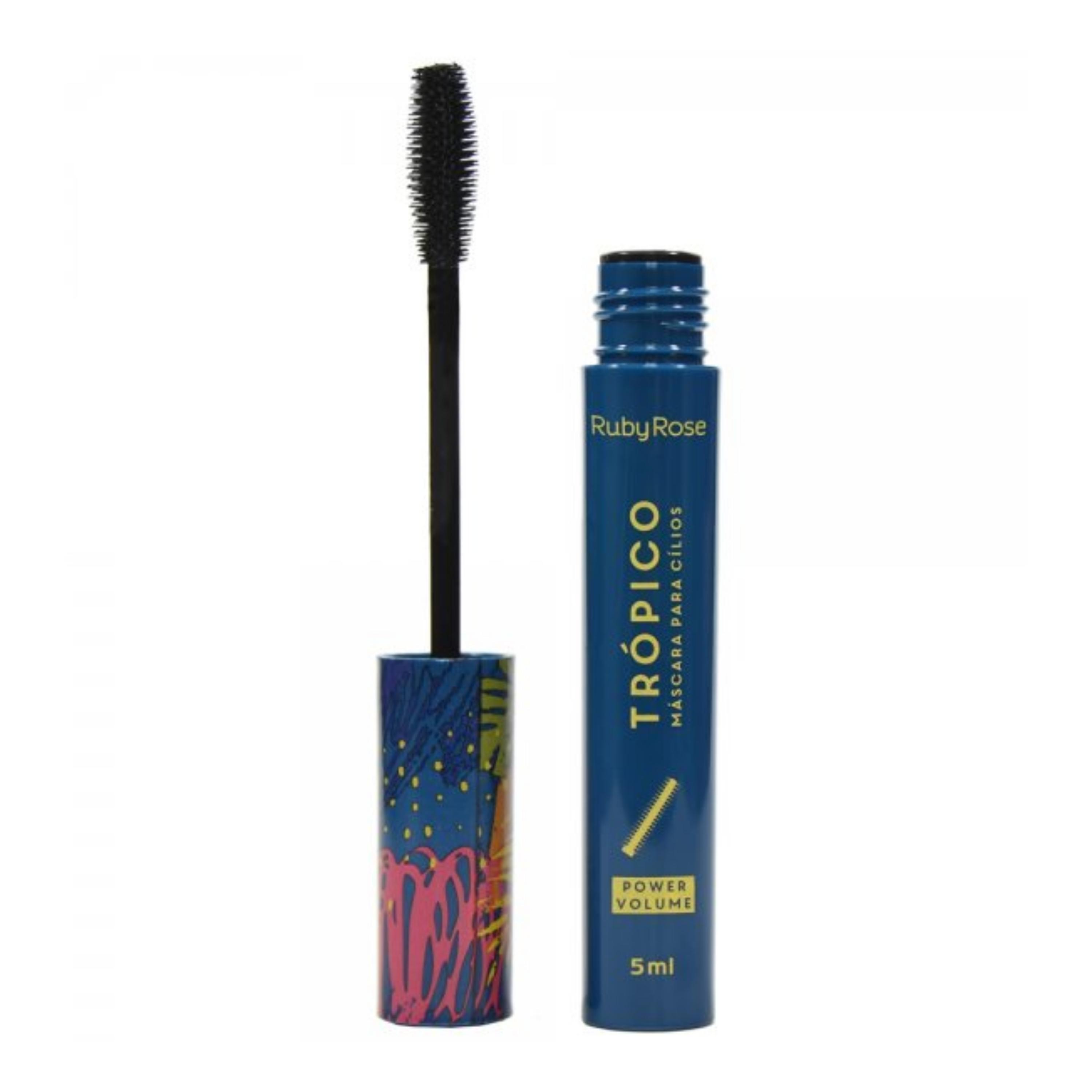Encontraproduto.com.br - Máscara Para Cílios Trópico Power Volume Ruby Rose