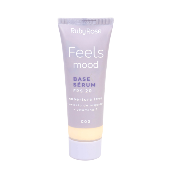 Encontraproduto.com.br - Base Sérum FPS 20 Feels Mood Ruby Rose