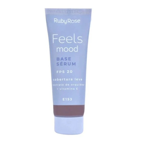 Encontraproduto.com.br - Base Sérum FPS 20 Feels Mood E153 Ruby Rose