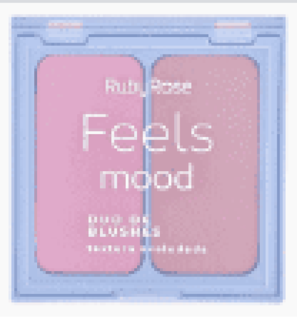 Encontraproduto.com.br - Duo De Blushes Feels Mood Ruby Rose B60/b10