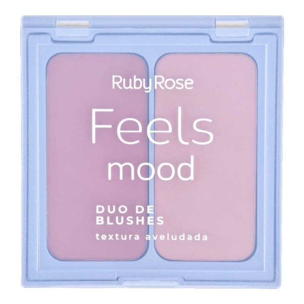 Encontraproduto.com.br - Duo De Blushes Feels Mood Ruby Rose B60/b10