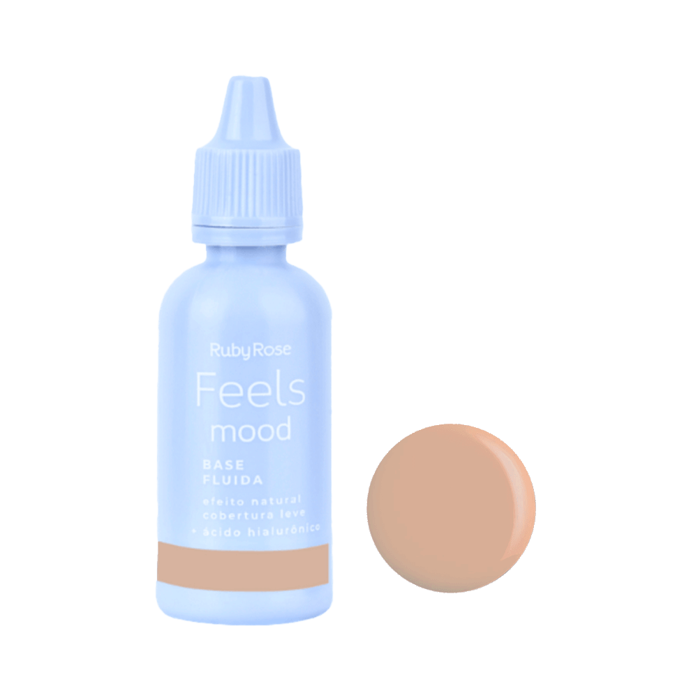 Encontraproduto.com.br - Base Fluída Feels Mood MC56 Ruby Rose