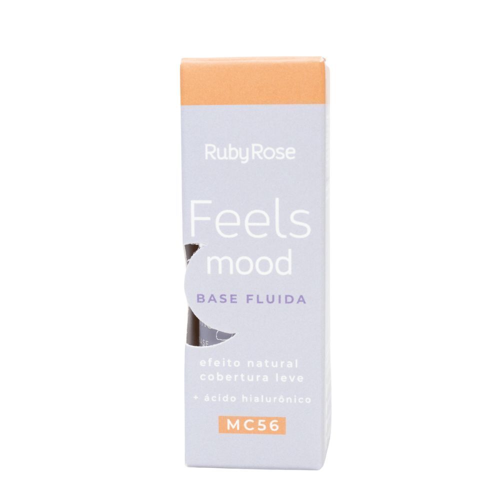 Encontraproduto.com.br - Base Fluída Feels Mood MC56 Ruby Rose