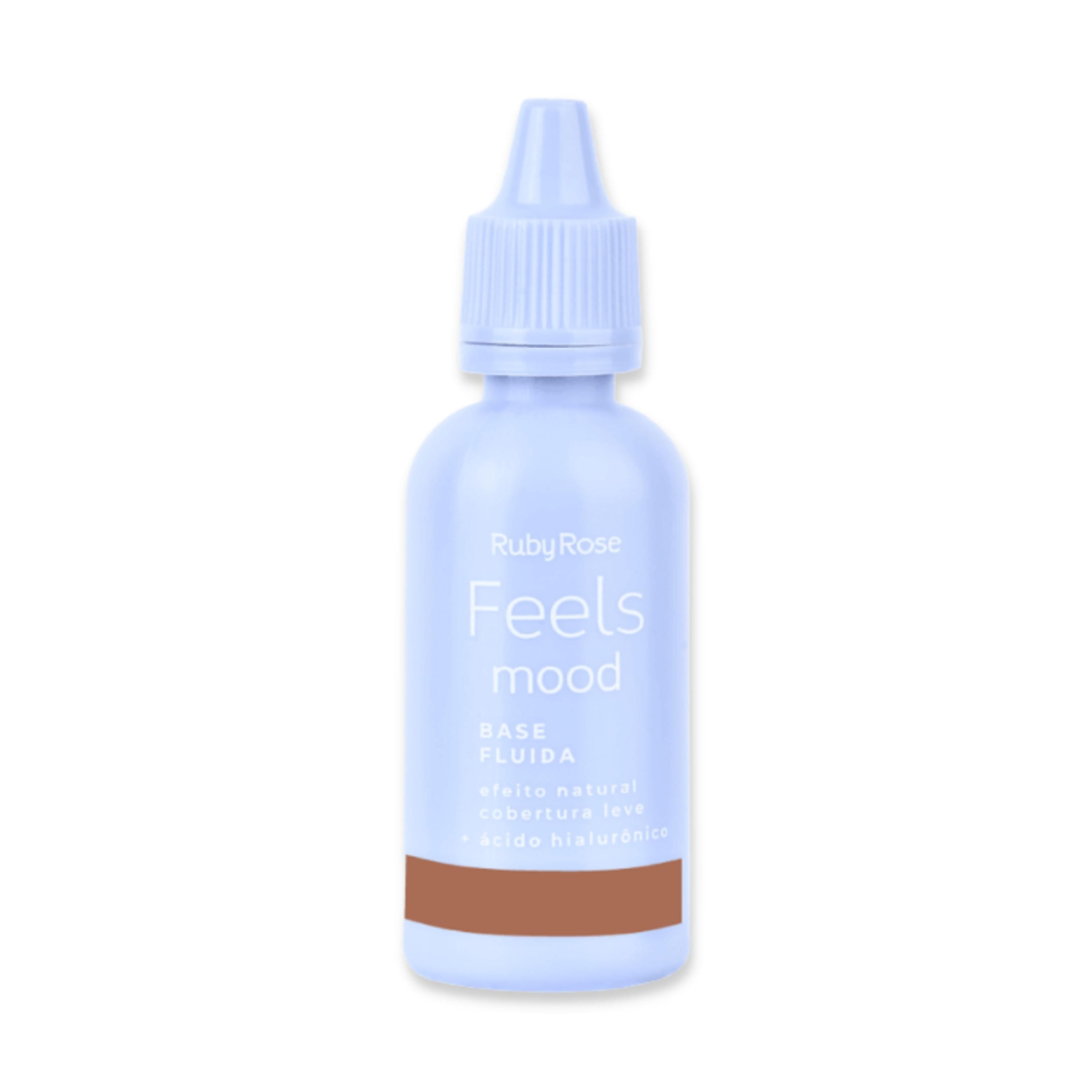 Encontraproduto.com.br - Base Fluída Feels Mood ME110 Ruby Rose