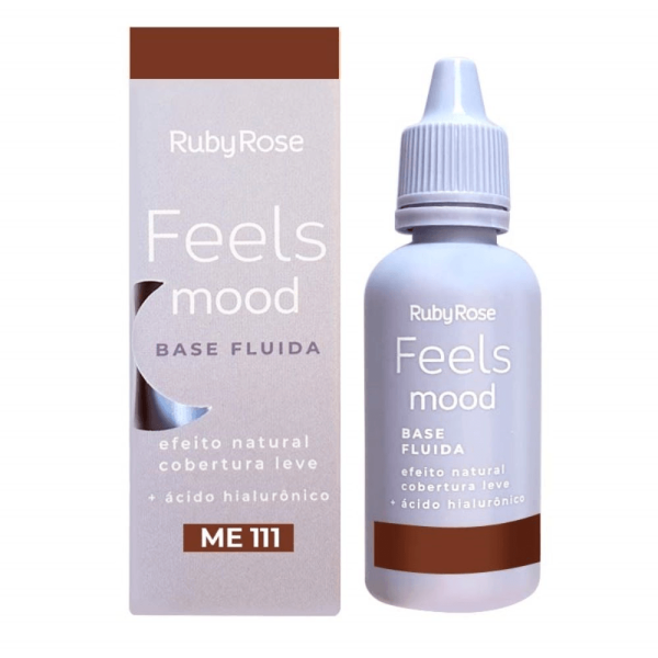 Encontraproduto.com.br - Base Fluída Feels Mood ME111 Ruby Rose