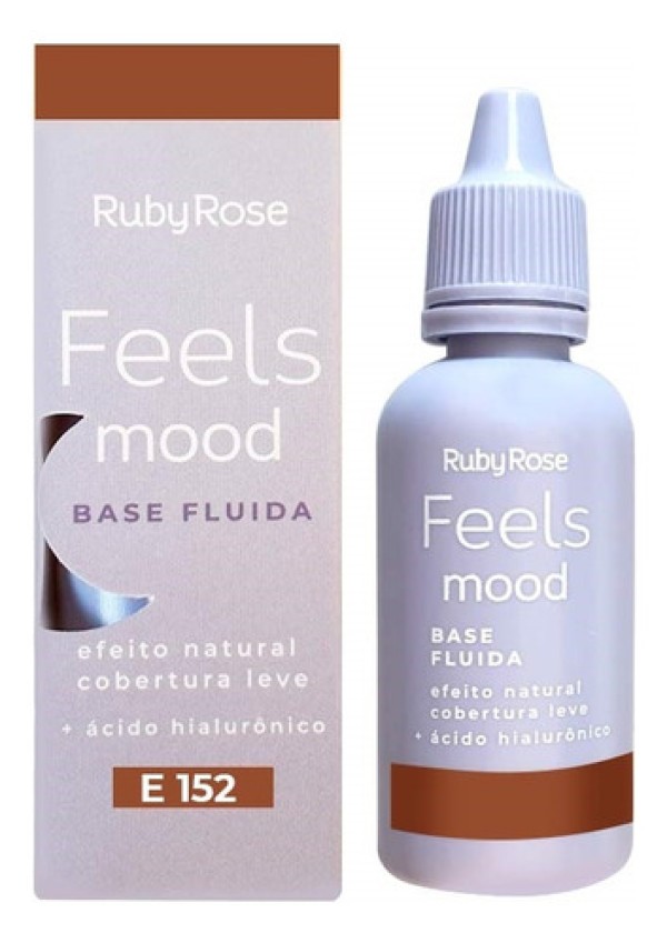 Base Fluída Feels Mood E152 Ruby Rose