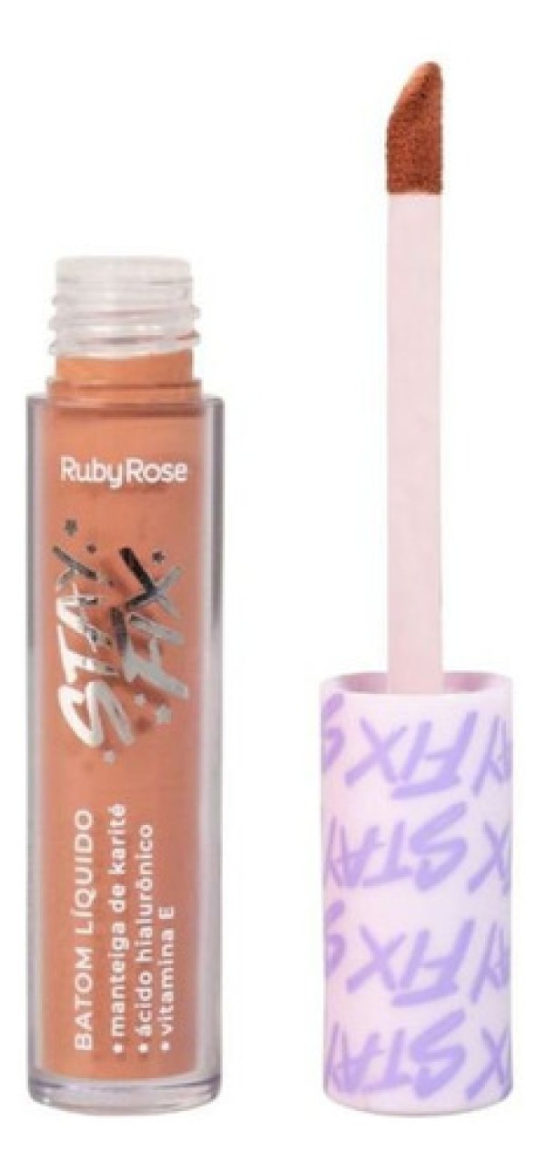 Batom Líquido Stay Fix Cs10 Maia Rubyrose 3,2 Ml