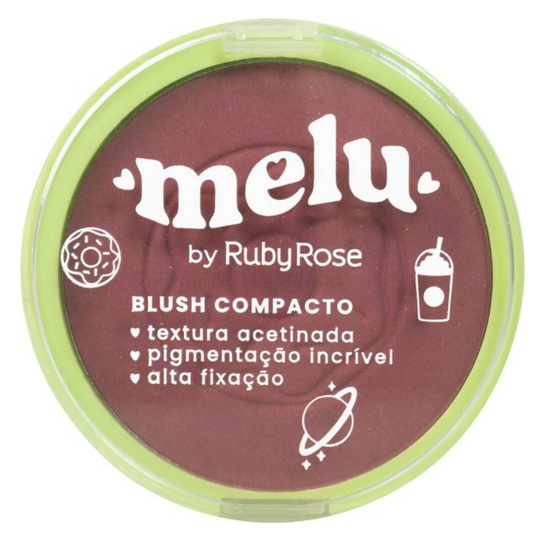 Encontraproduto.com.br - Blush Compacto Grape Melu Ruby Rose