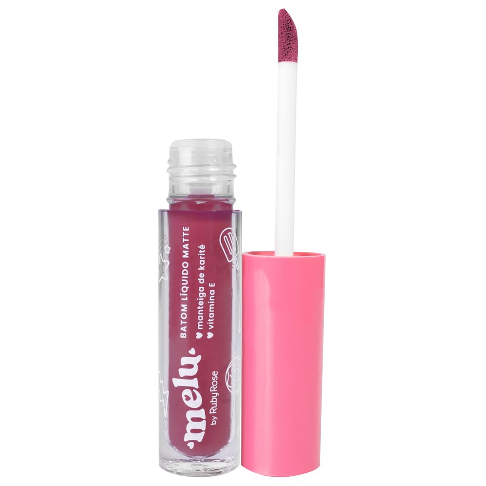 Encontraproduto.com.br - Batom Liquido Matte Melu By Ruby Rose Fruttilly 3,5ml