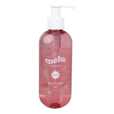Sabonete Líquido Mãos E Corpo Fruit Salad Melu By Ruby Rose 250ml