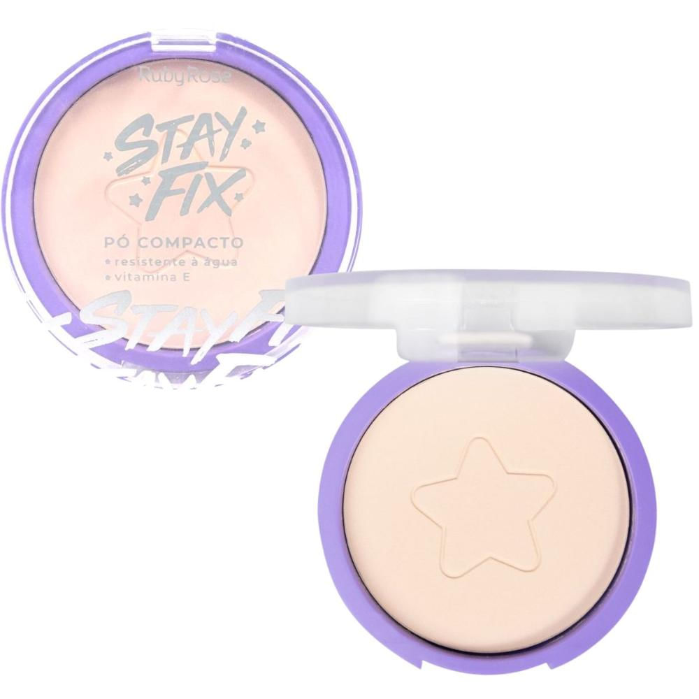 Encontraproduto.com.br - Pó Compacto Stay Fix Ruby Rose