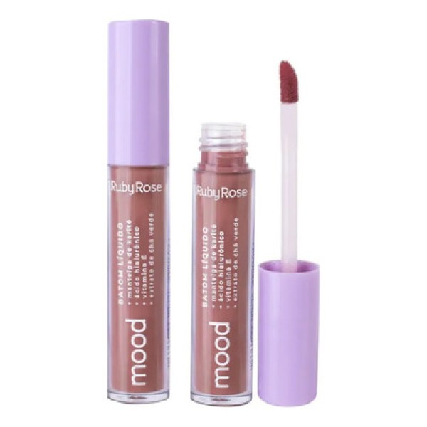 Batom Líquido Ruby Rose Mood Fun 17 3,2g