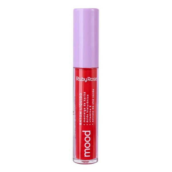 Encontraproduto.com.br - Batom Líquido Mood Wish Ruby Rose 3,2ml