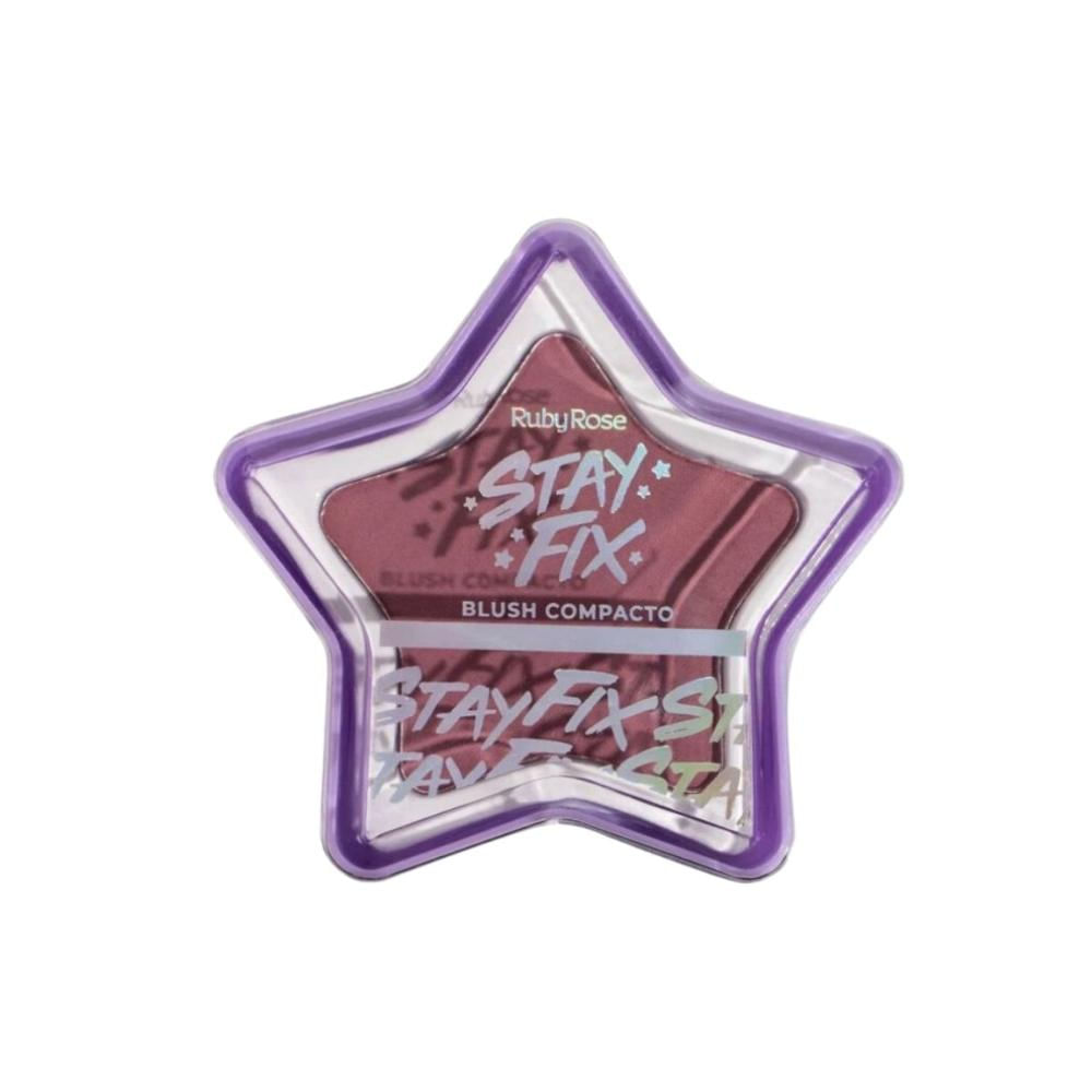 Encontraproduto.com.br - Blush Compacto Ruby Rose Stay Fix ST60 5,3g