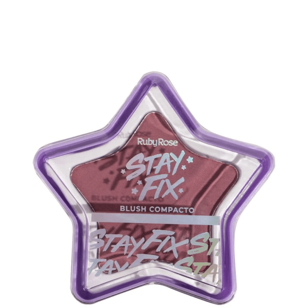 Encontraproduto.com.br - Blush Compacto Ruby Rose Stay Fix ST60 5,3g