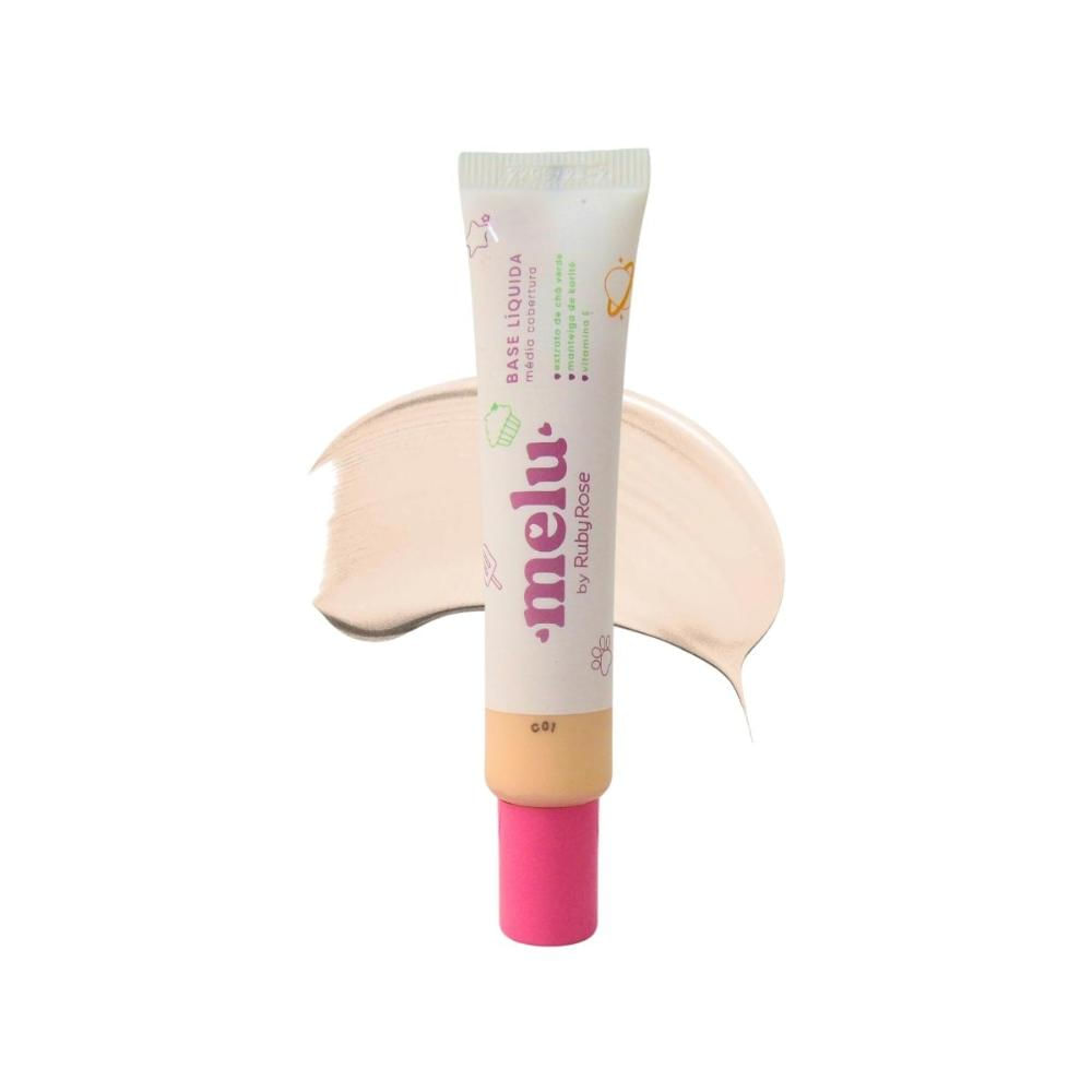 Encontraproduto.com.br - Base Liquida Ruby Rose Melu C01