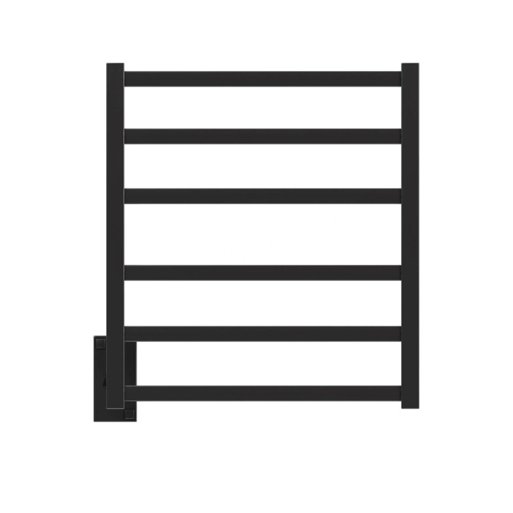 Porta Toalha Aquecido Bivolt E Bilateral Prime Clean Preto Fosco - Aquece Metais