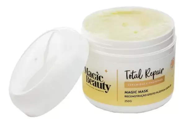 Máscara Reconstrutora Magic Beauty Total Repair 250g