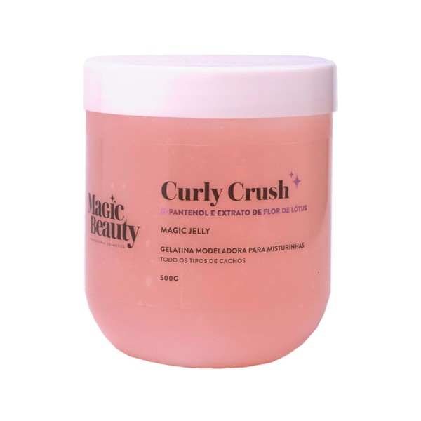 Encontraproduto.com.br - Magic Beauty Curly Crush Jelly - Gelatina Modeladora