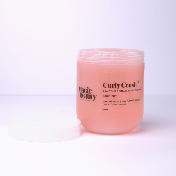 Encontraproduto.com.br - Magic Beauty Curly Crush Jelly - Gelatina Modeladora
