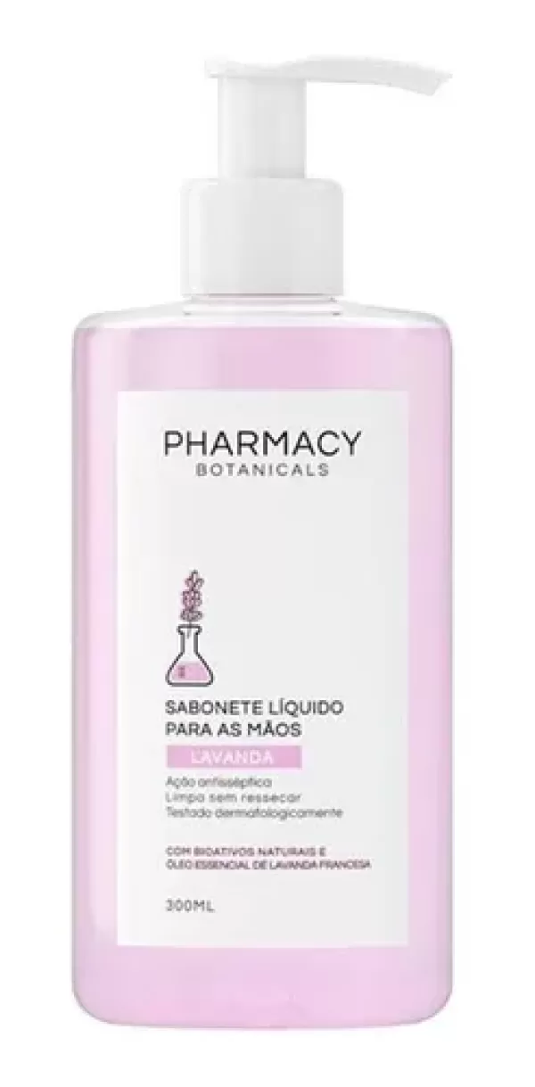 Sabonete Líquido P/ Mãos Pharmacy Botanicals Lavanda 300ml