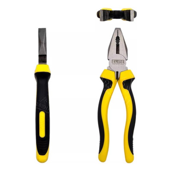 Encontraproduto.com.br - Alicate Universal 8 Polegadas Cabo Emborrachado Profissional