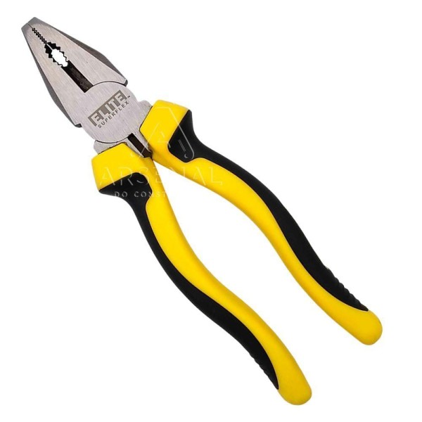 Encontraproduto.com.br - Alicate Universal 8 Polegadas Cabo Emborrachado Profissional