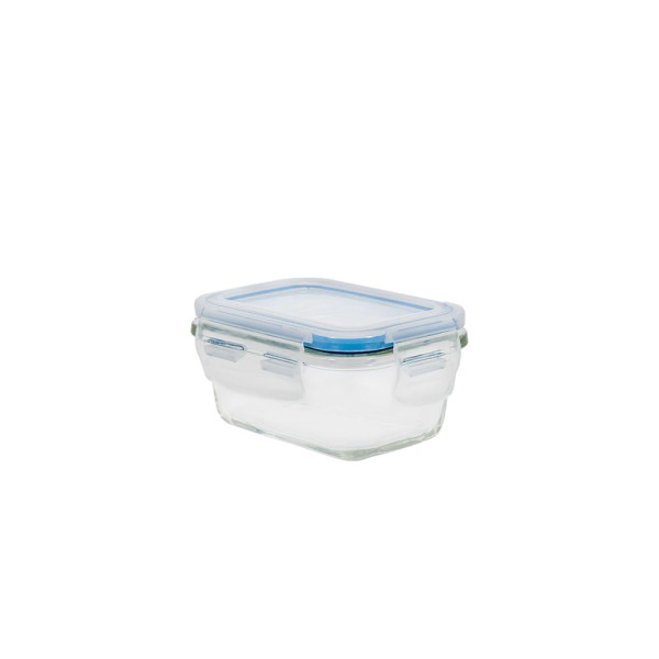 Encontraproduto.com.br - Pote Oikos Retangular Vidro Raso 160ml