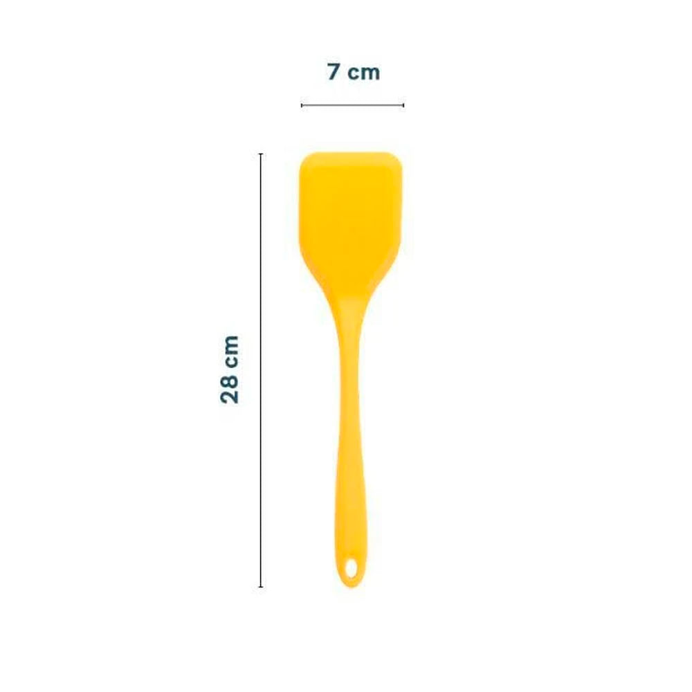 Encontraproduto.com.br - Espátula Silicone Amarela OIKOS